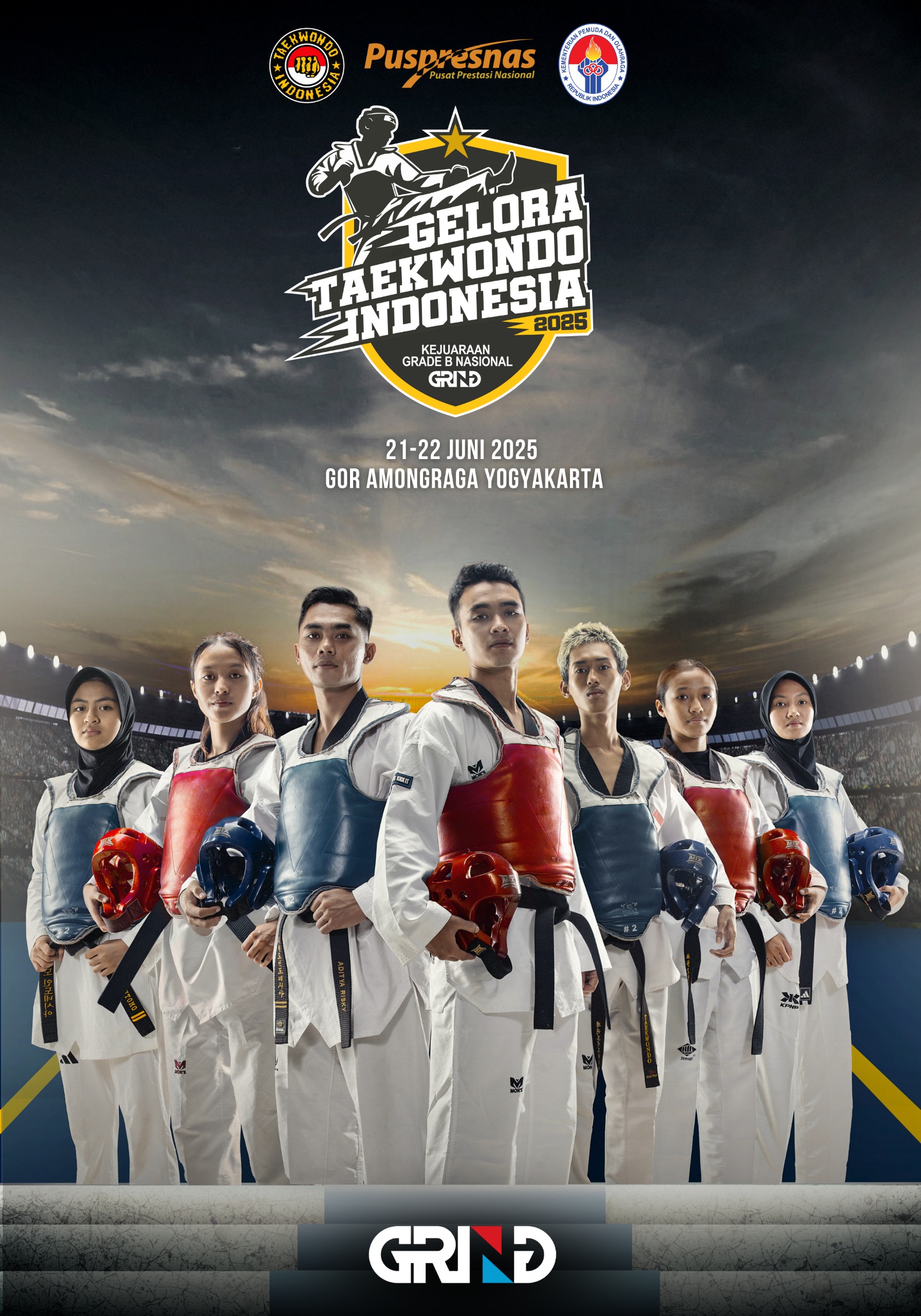Panggung Juara Taekwondo Indonesia Taekwondo Indonesia Dojang posaidonbali